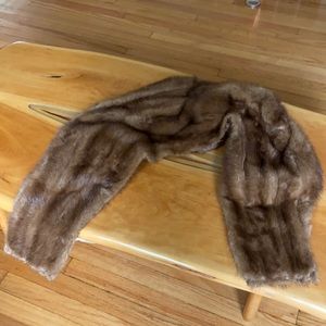 Beautiful red fox wrap , like new